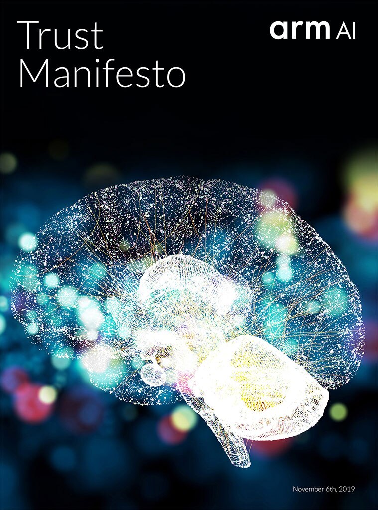 Arm AI Trust Manifesto Cover
