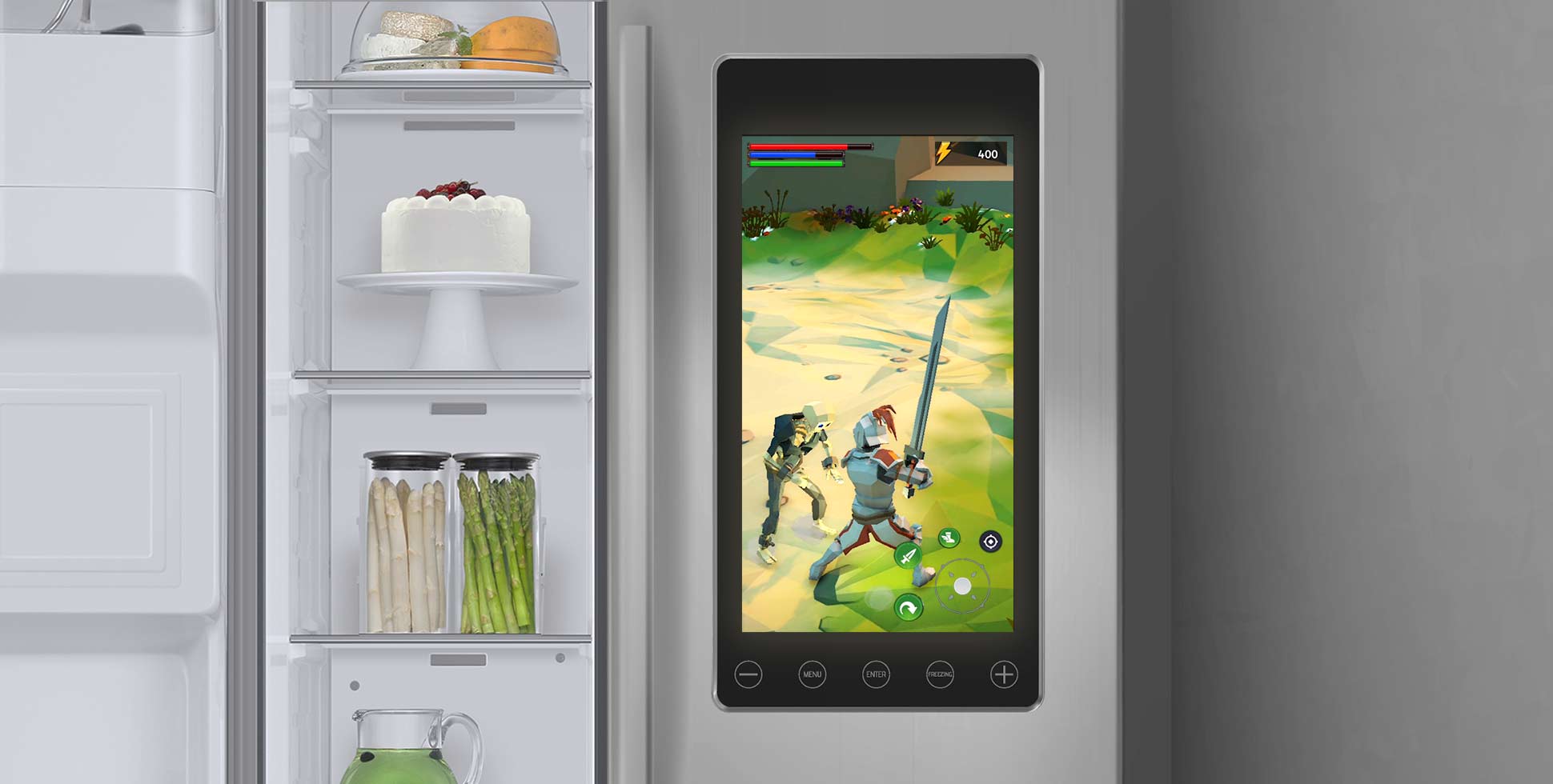 Forget Mobile Gaming, You Can Now Play Games On Your Fridge