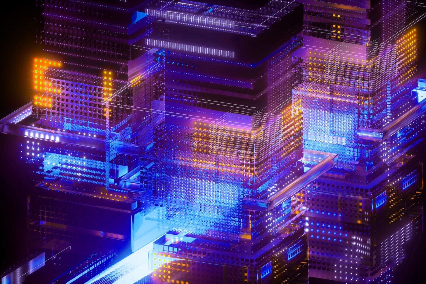 chip- and city-like AI image